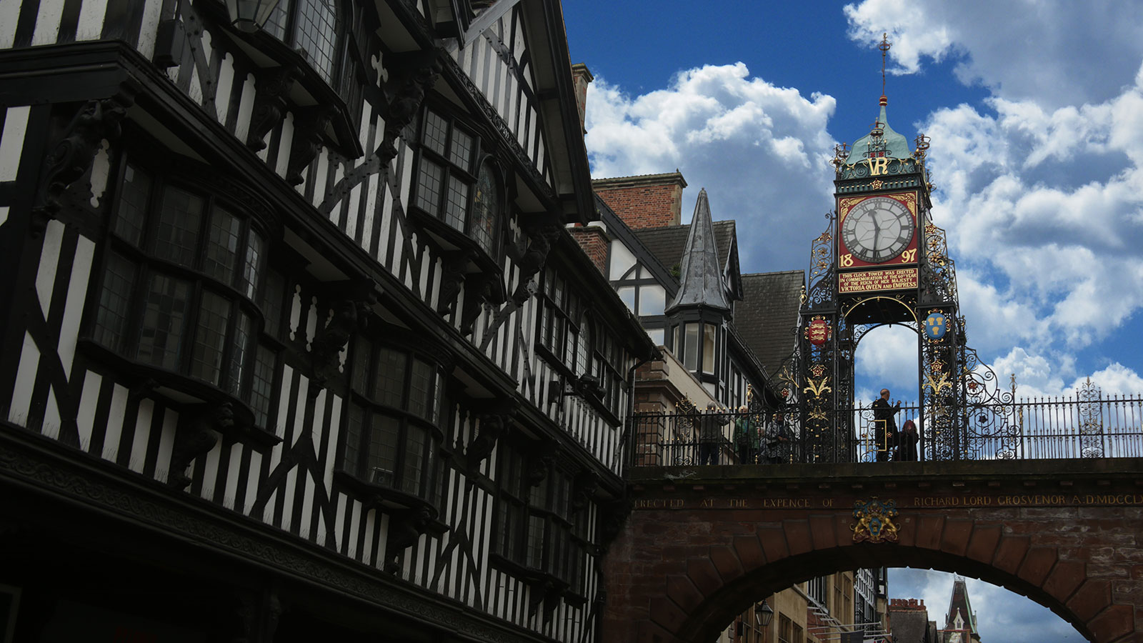 Eastgate Clock, Chester. Copyright 2018 Sam Davies